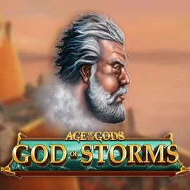 Age Of The Gods: God of Storms game by Playtech – logo hosted on ScaraWins Casino