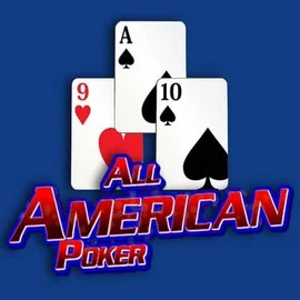 All American Poker slot visual from RTG (Reel Time Gaming) available on scarawins.eu