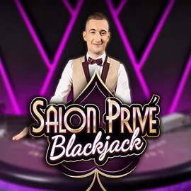 Blackjack Salon Privé by Ezugi, showcased at scarawins.eu – game logo