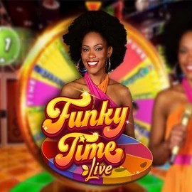 Funky Time game by Evolution – logo hosted on ScaraWins Casino