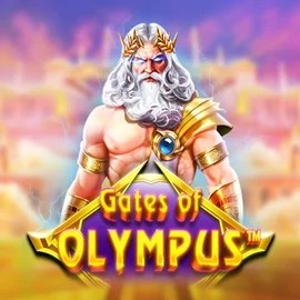 Gates of Olympus slot logo by Pragmatic Play at ScaraWins Casino