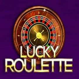 Lucky Roulette online game logo by Belatra Games on scarawins.eu