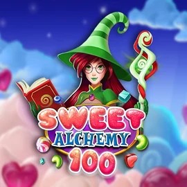 Sweet Alchemy 100 logo – Slots by Play'n GO at ScaraWins Casino