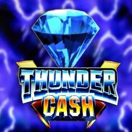Thunder Cash slot logo by Novomatic at ScaraWins Casino
